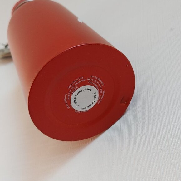 Tim Hortons carabiner Travel Bottle Stainless Steel with Bottle Brush - Picture 3 of 4